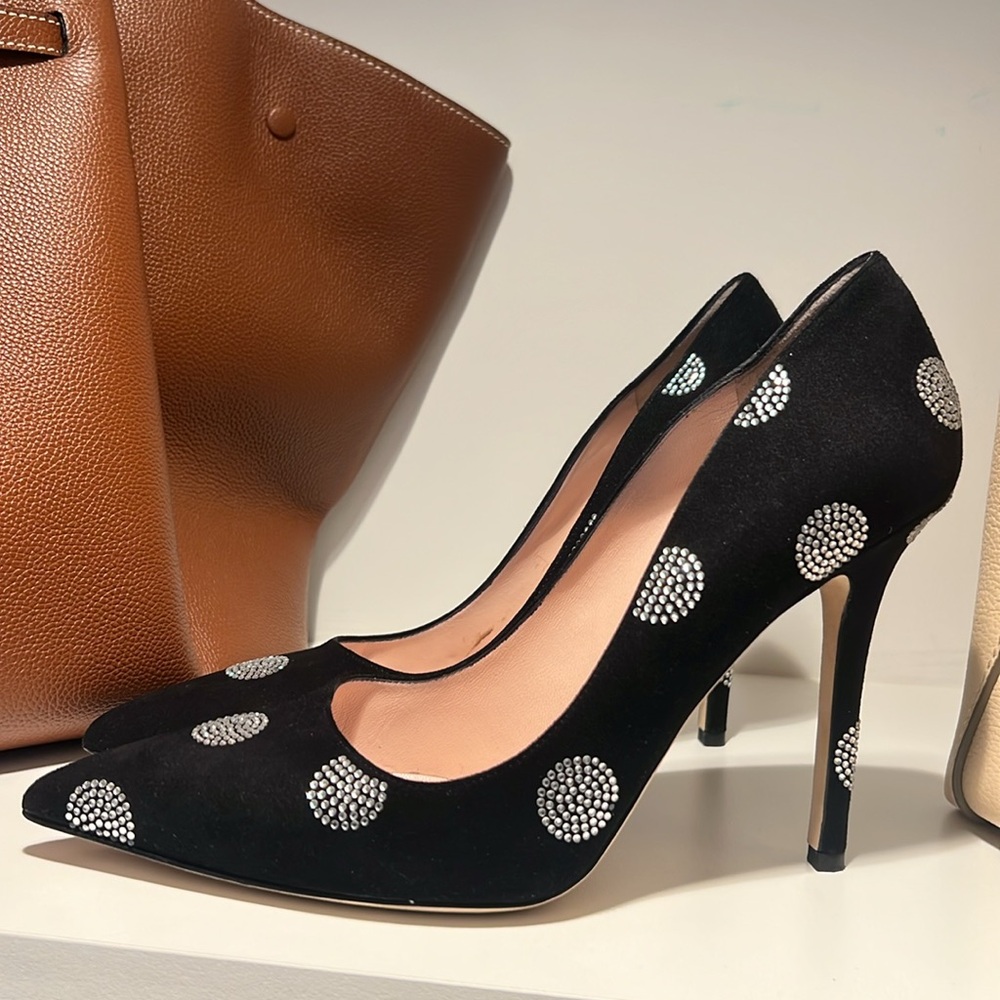 Kate Spade Satin and Rhinestone pumps - Picture 5 of 5